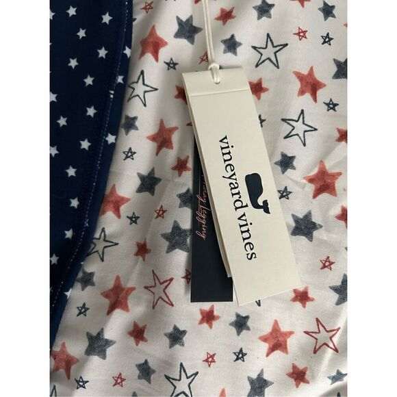 Vineyard Vines Skip Monday Leggings Deep Bay Stars - Picture 3 of 3